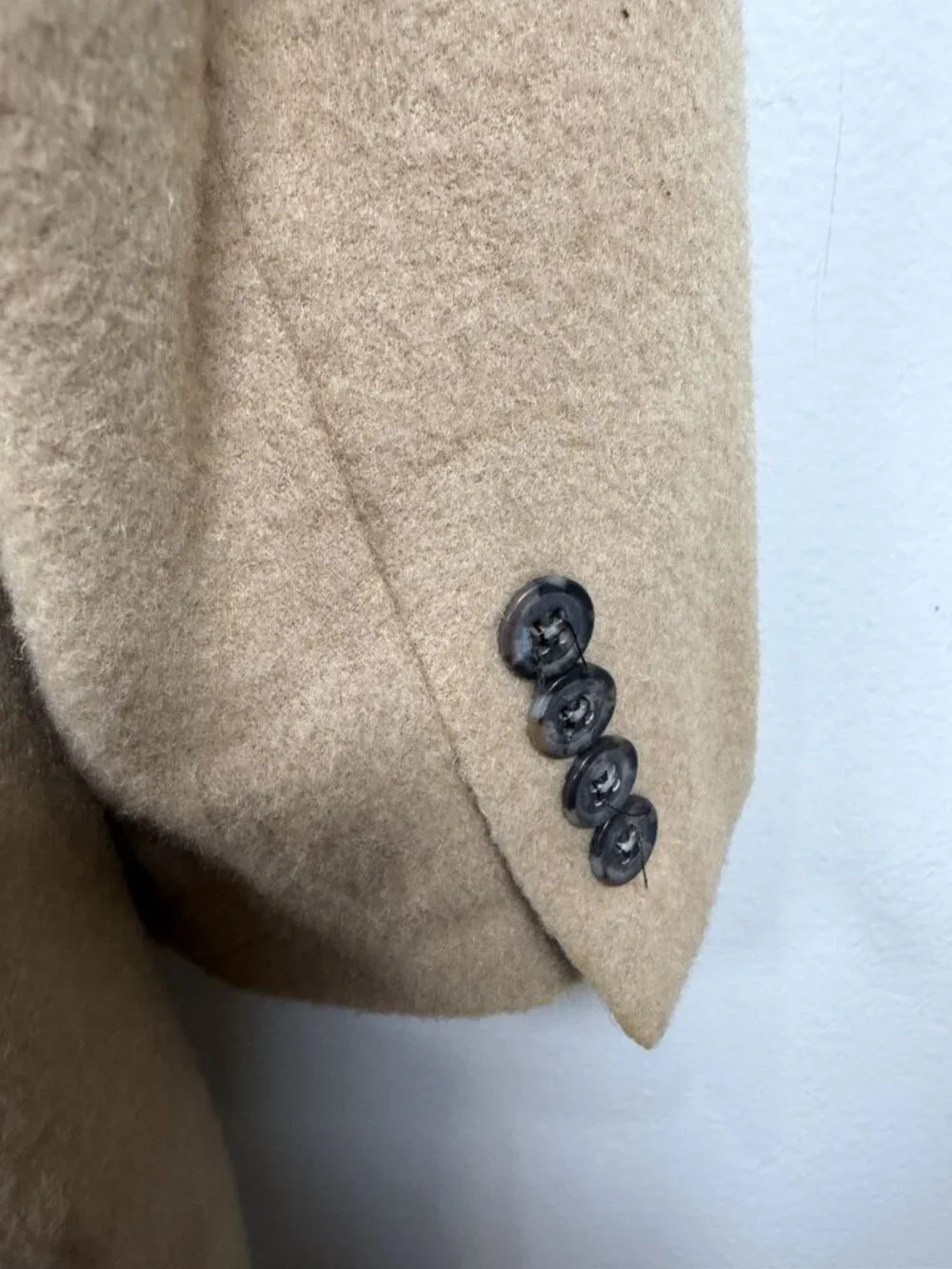 Jos. A. Bank 100% Camel Hair Sport Coat Blazer Men's 44R Camel 2 Button